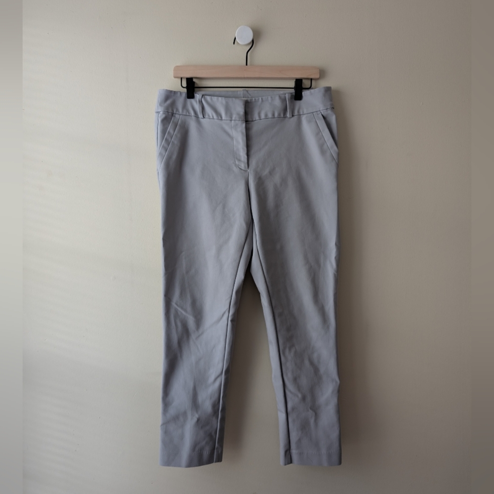 Loft Outlet Curvy Ankle Skinny Gray 10 GUC